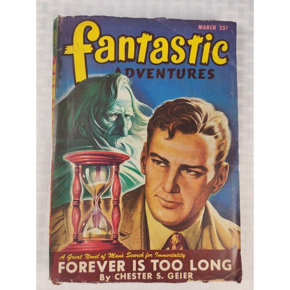 Other - Fantastic Adventures Pulp #3 1947 Guy Archette-Chester S. Geier Satire